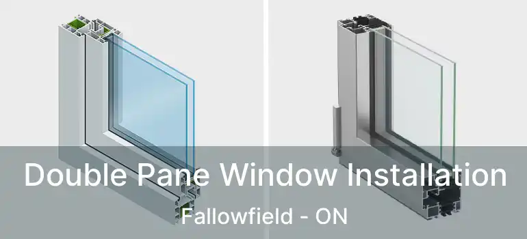  Double Pane Window Installation Fallowfield - ON