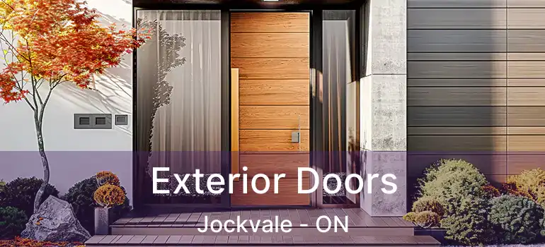  Exterior Doors Jockvale - ON