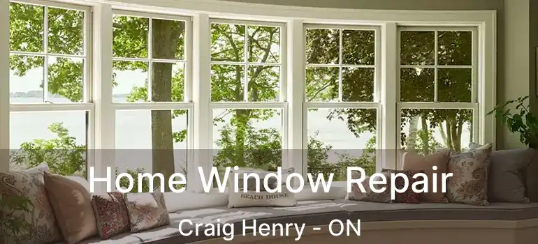  Home Window Repair Craig Henry - ON