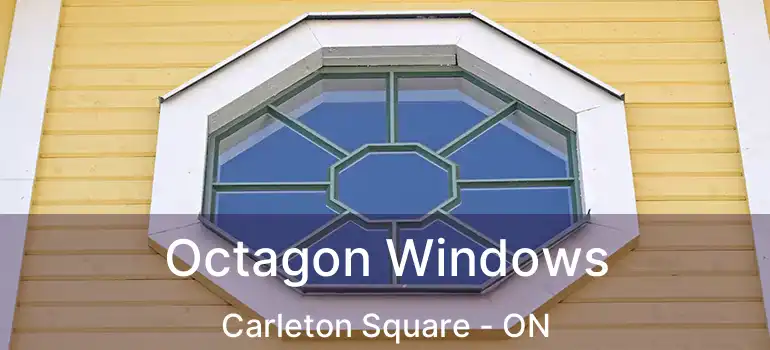  Octagon Windows Carleton Square - ON