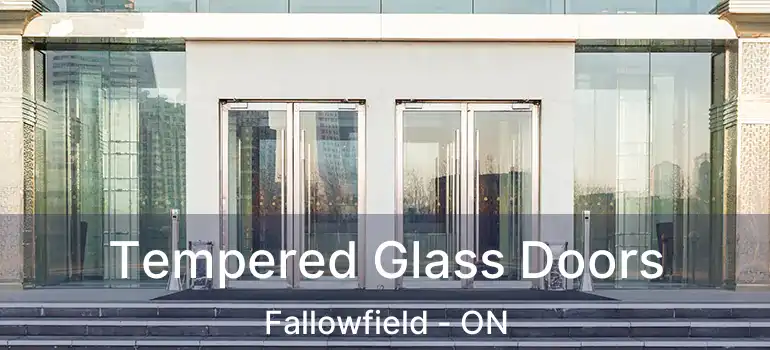  Tempered Glass Doors Fallowfield - ON