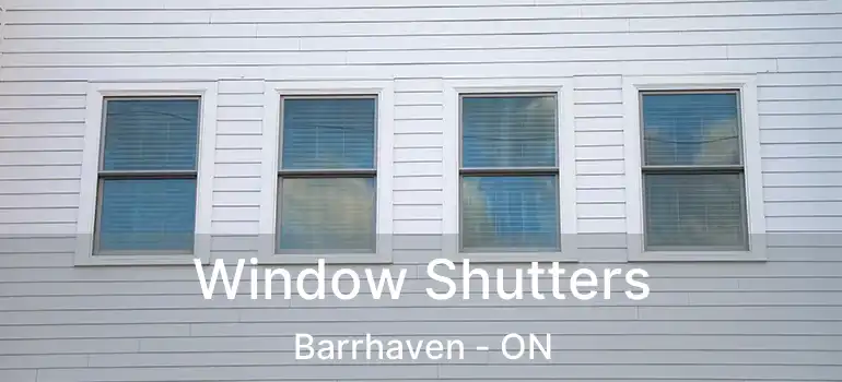  Window Shutters Barrhaven - ON
